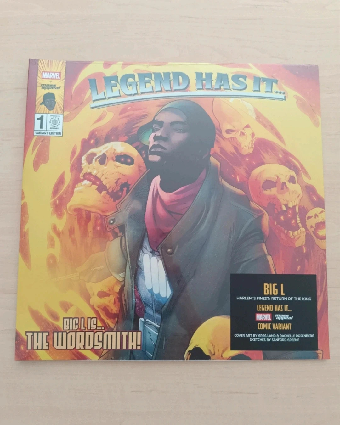 Big L – Harlem’s Finest: Return Of The King – Vinyle Orange Marble