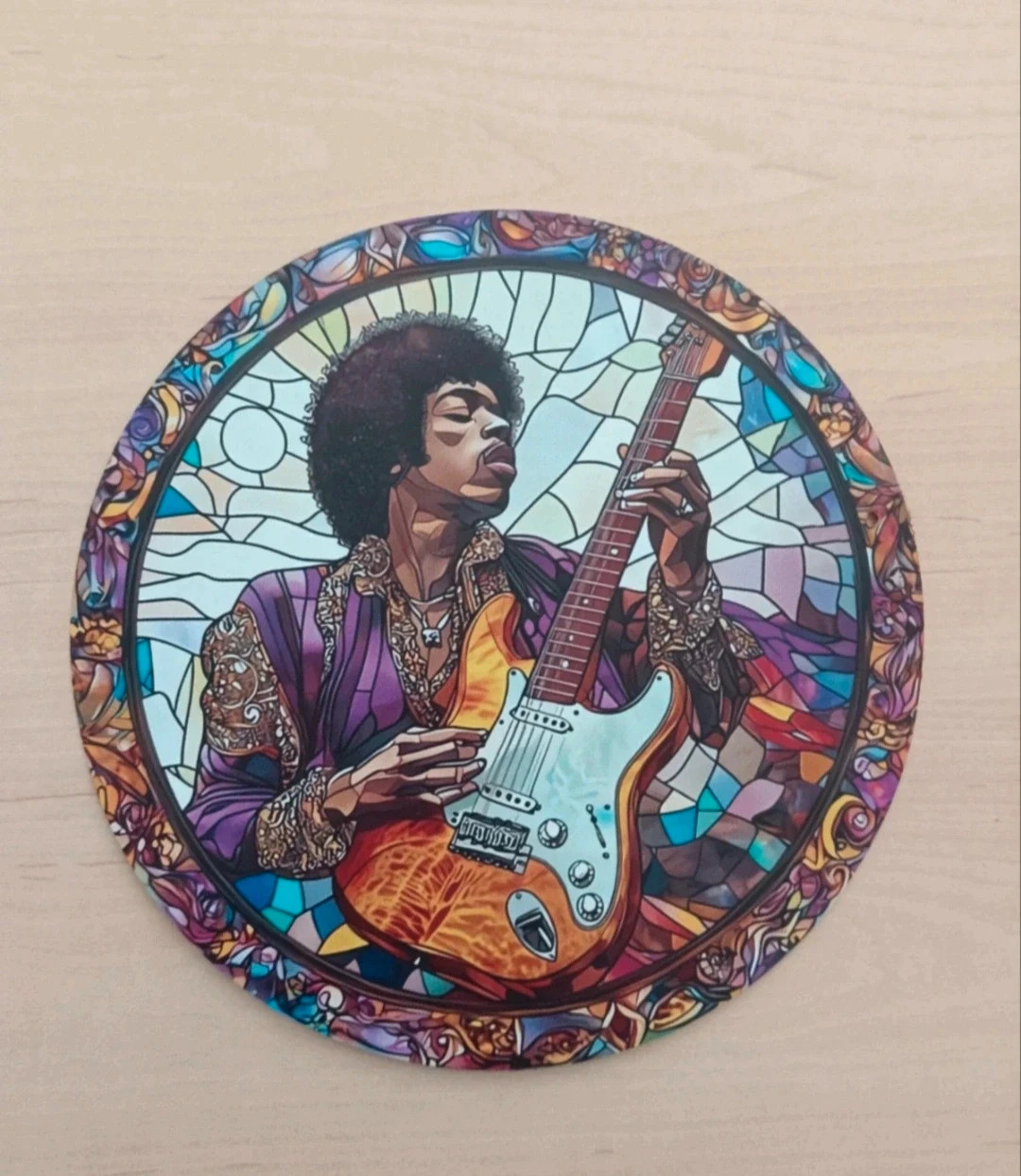 Plaque murale décorative Jimi Hendrix
