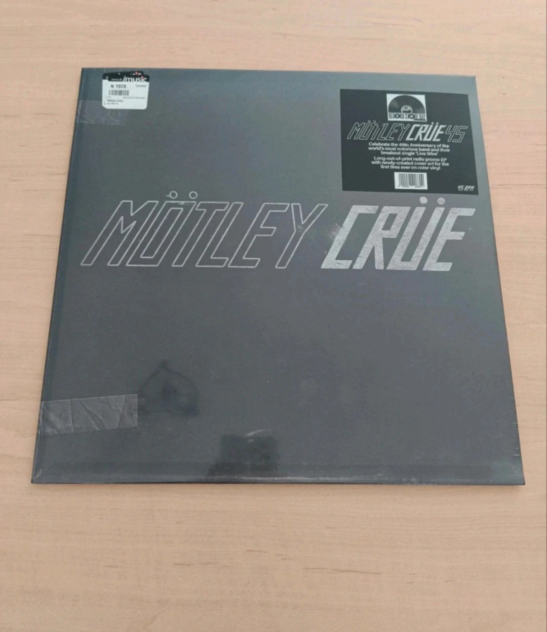 Mötley Crüe Live Wire EP Vinyle gris marbré RSD 2026