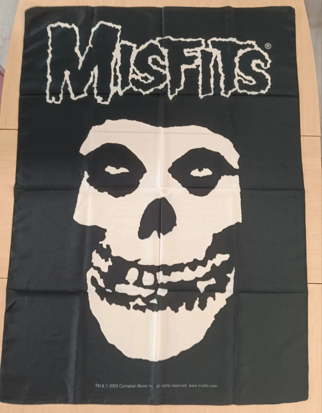 Drapeau/Flag Misfits officiel 2003 105X75