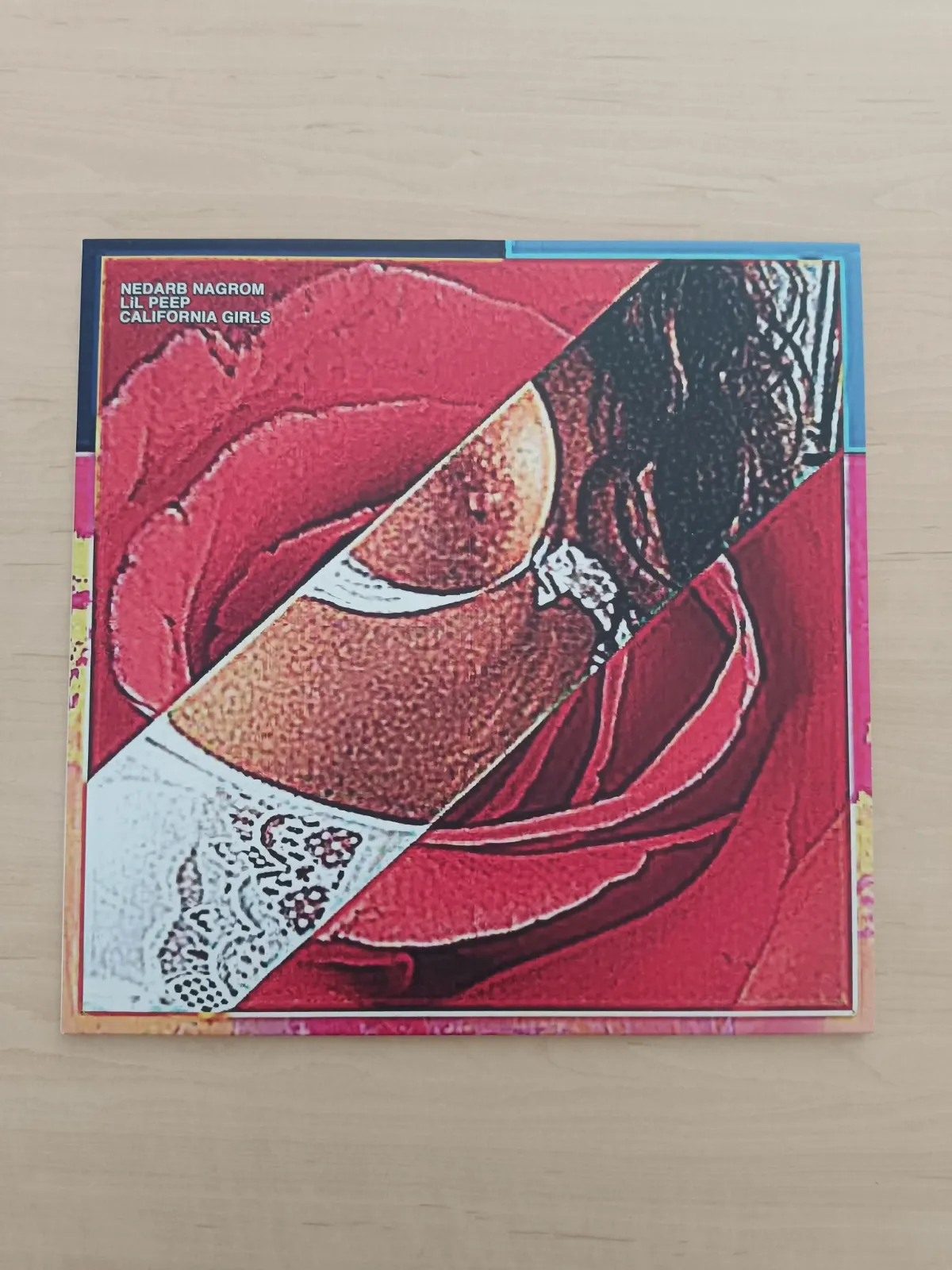 Disque vinyle Lil Peep California Girls édition limitée tricolore – Lil Peep 3