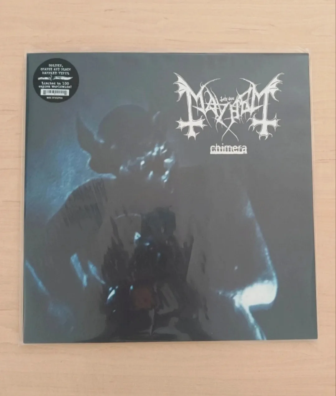 Disque vinyle Mayhem Chimera édition limitée 100 ex – Season of Mist 3