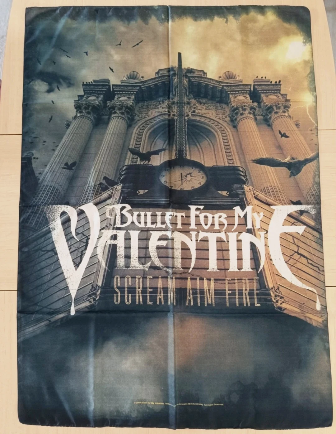 Drapeau/Flag Bullet For My Valentine officiel 2009