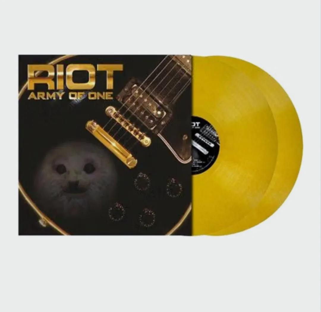 Disque vinyle 2LP Riot Army Of One Édition Limitée 300 ex – Riot 4