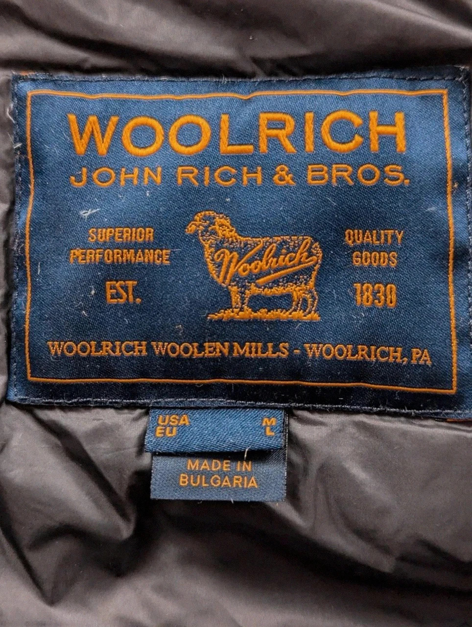 Parka Ramar Cloth Woolrich John Rich & Bros Vintage Outdoor 60/40 Kaki Beige L – Woolrich – taille L 5