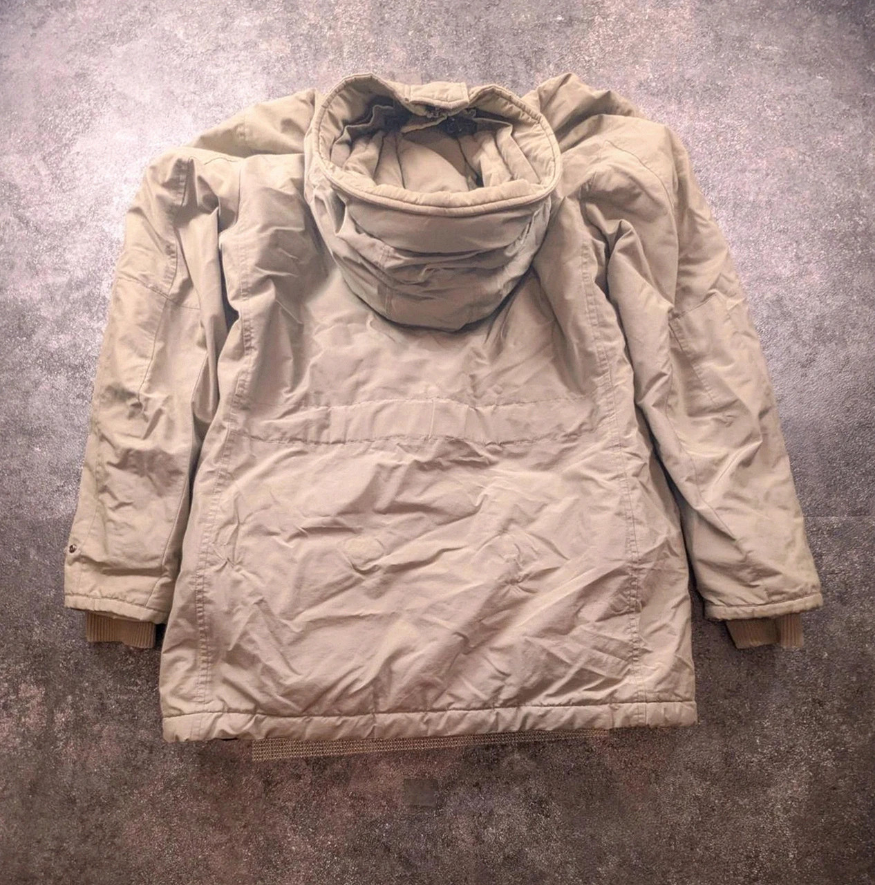 Parka Ramar Cloth Woolrich John Rich & Bros Vintage Outdoor 60/40 Kaki Beige L – Woolrich – taille L 4