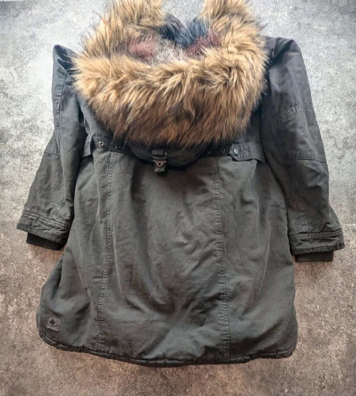 Khujo MERYEM2 parka longue 2-en-1 fausse fourrure amovible gilet Y2K – Xxl – khujo – taille XXL / 44 / 16 3