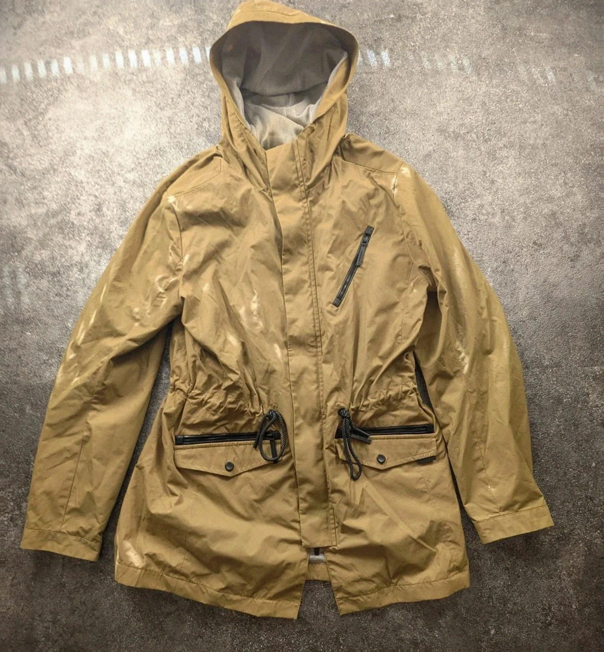 Parka Calvin Klein femme M camel – veste légère outdoor utility mi-saison – Calvin Klein – taille M / 38 / 10 2