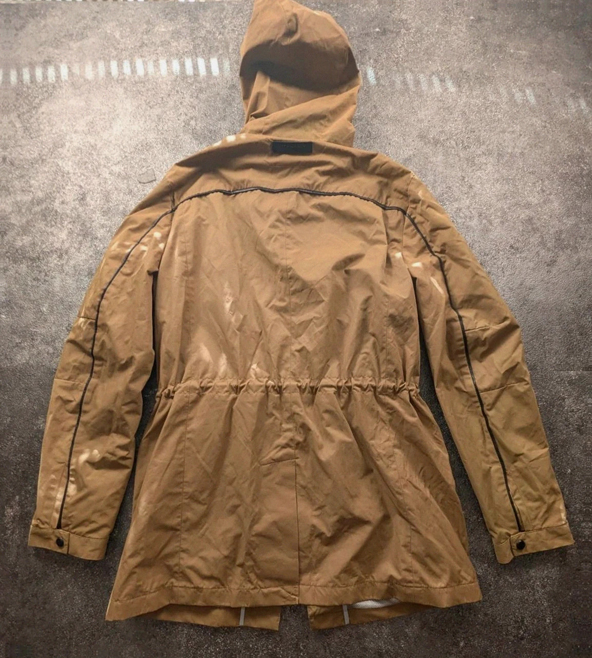 Parka Calvin Klein femme M camel – veste légère outdoor utility mi-saison – Calvin Klein – taille M / 38 / 10 3