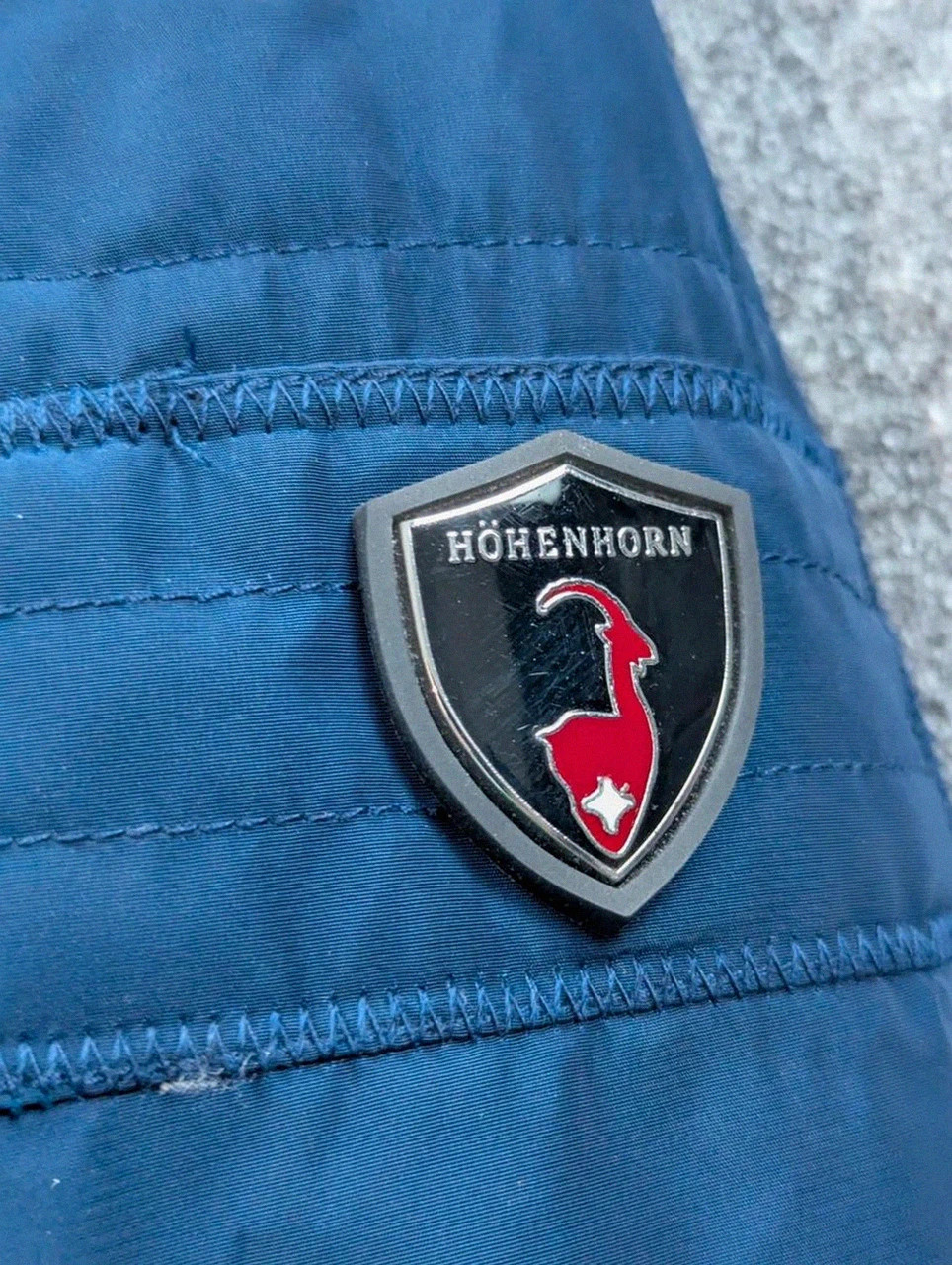 Parka Höhenhorn Mangard homme S bleu marine – veste hiver chaude fourrée outdoor – hohenhorn – taille S 4