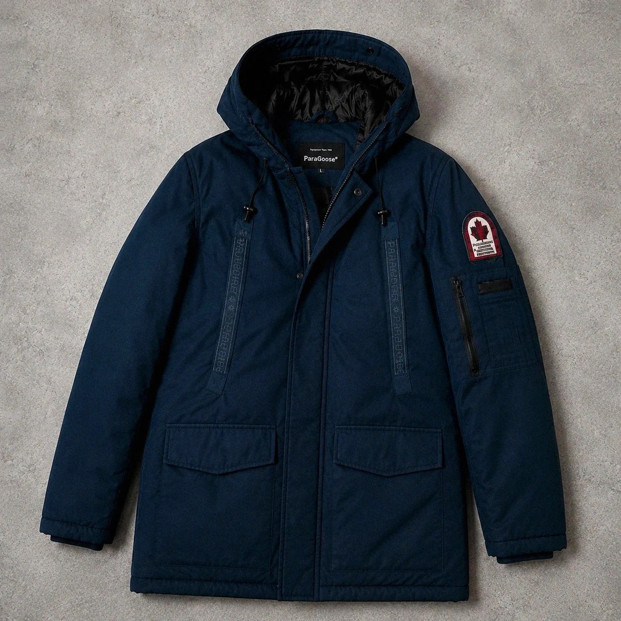 ParaGoose parka Outdoor Expedition L bleu marine – veste hiver technique Gorpcore Utility
