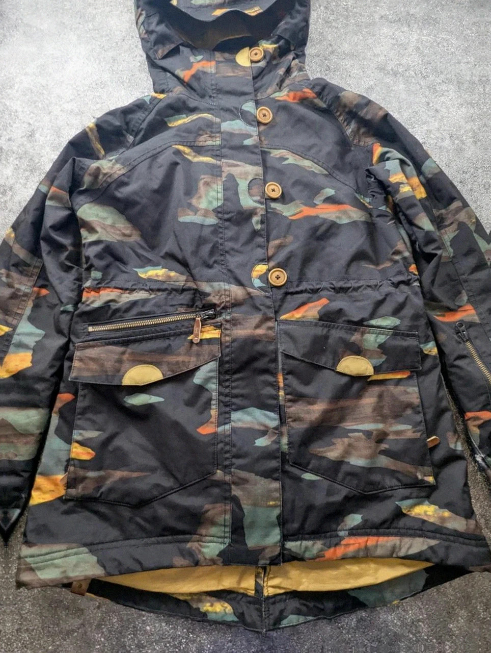 Dc Shoes parka snowboard 15K Waterproof camo 2014 taille M – veste ski technique retro – DC Shoes – taille M 3