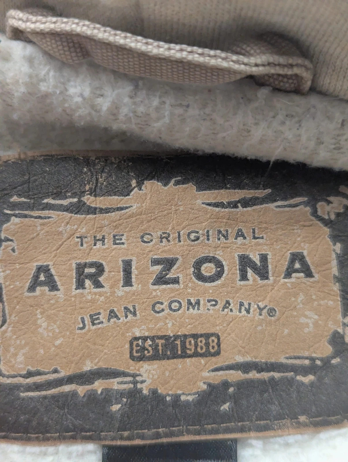 Veste Arizona Jean Company LT Workwear Vintage – Hooded Worker Jacket doublée polaire – WORKWEAR – taille L 5