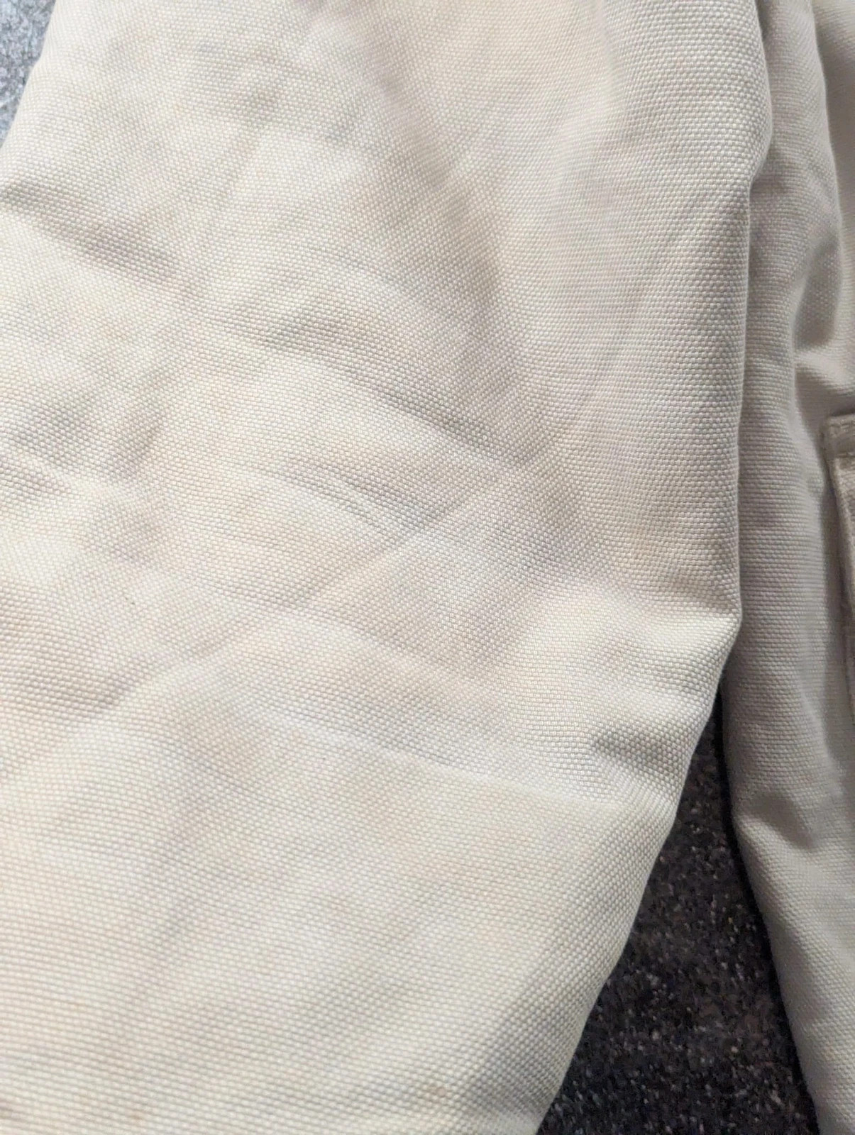 Veste L.O.G.G. H&M workwear vintage beige S – Field Jacket matelassée utility – WORKWEAR – taille S 4