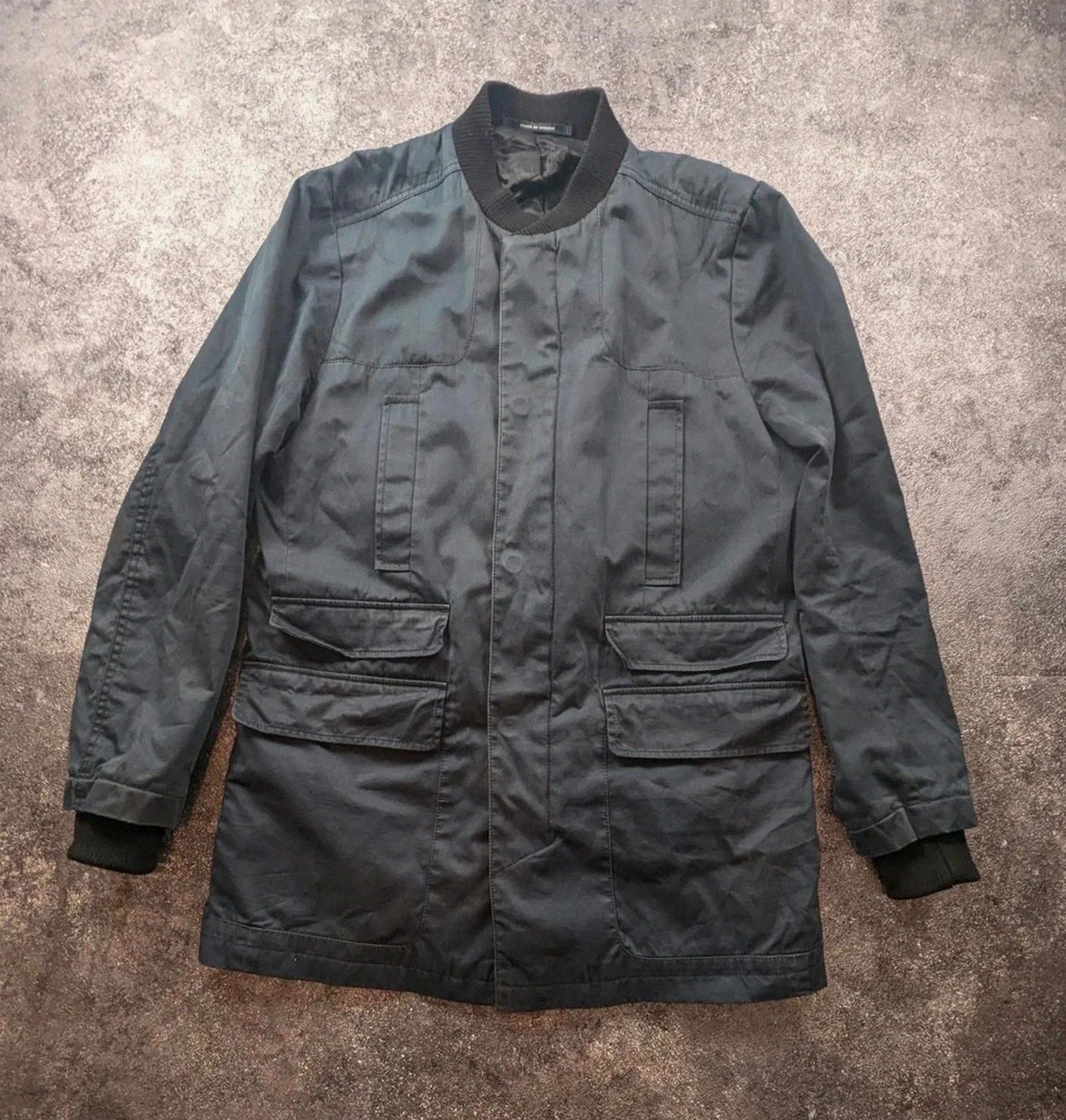 Tiger of Sweden Wilson Ql veste parka Field Jacket Limonta Utility bleu marine L 50 – Tiger of Sweden – taille L 2