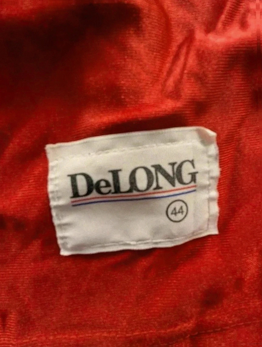 Maillot basketball DeLONG Lancers 52 vintage Usa jersey rouge Xl – Delong – taille XL 4