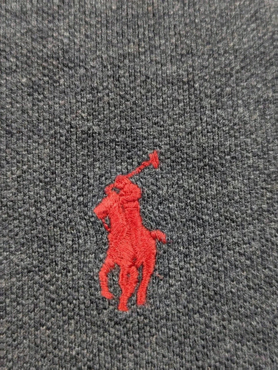 Polo Ralph Lauren classic fit noir logo rouge Xl vintage – Ralph Lauren – taille XL 3