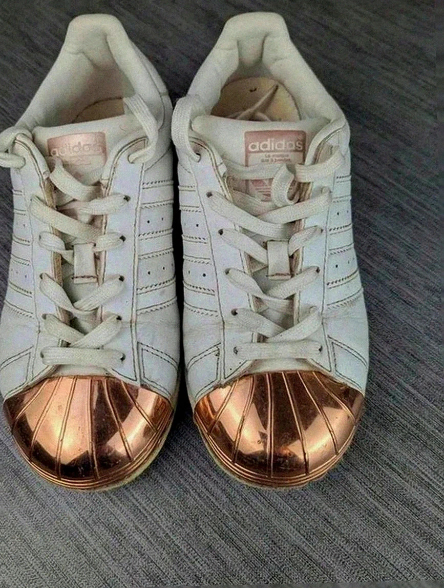 Baskets Adidas Superstar Metal Toe – Taille 36⅔ (équiv. 37 – adidas – taille 37 2