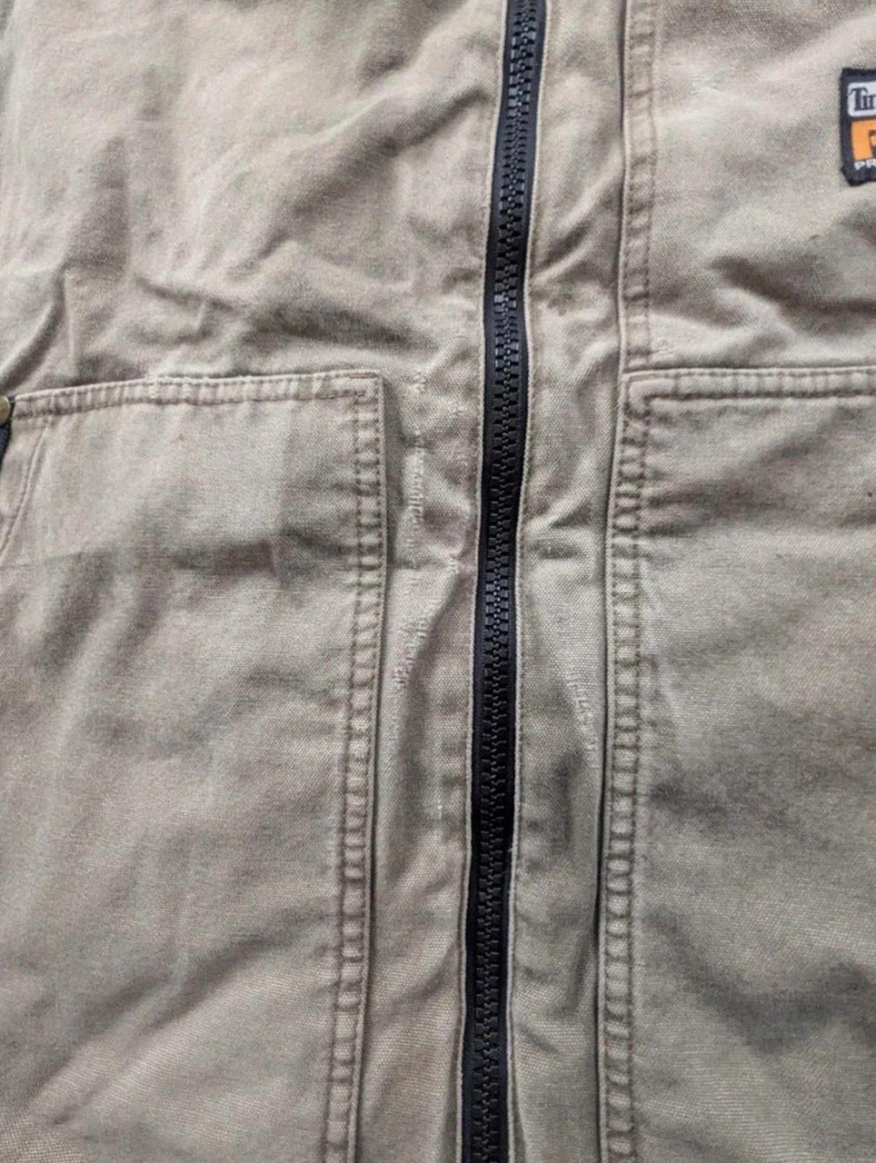 Timberland PRO Series gilet workwear canvas vintage 2009 XL patiné – Timberland – taille XXXL 3
