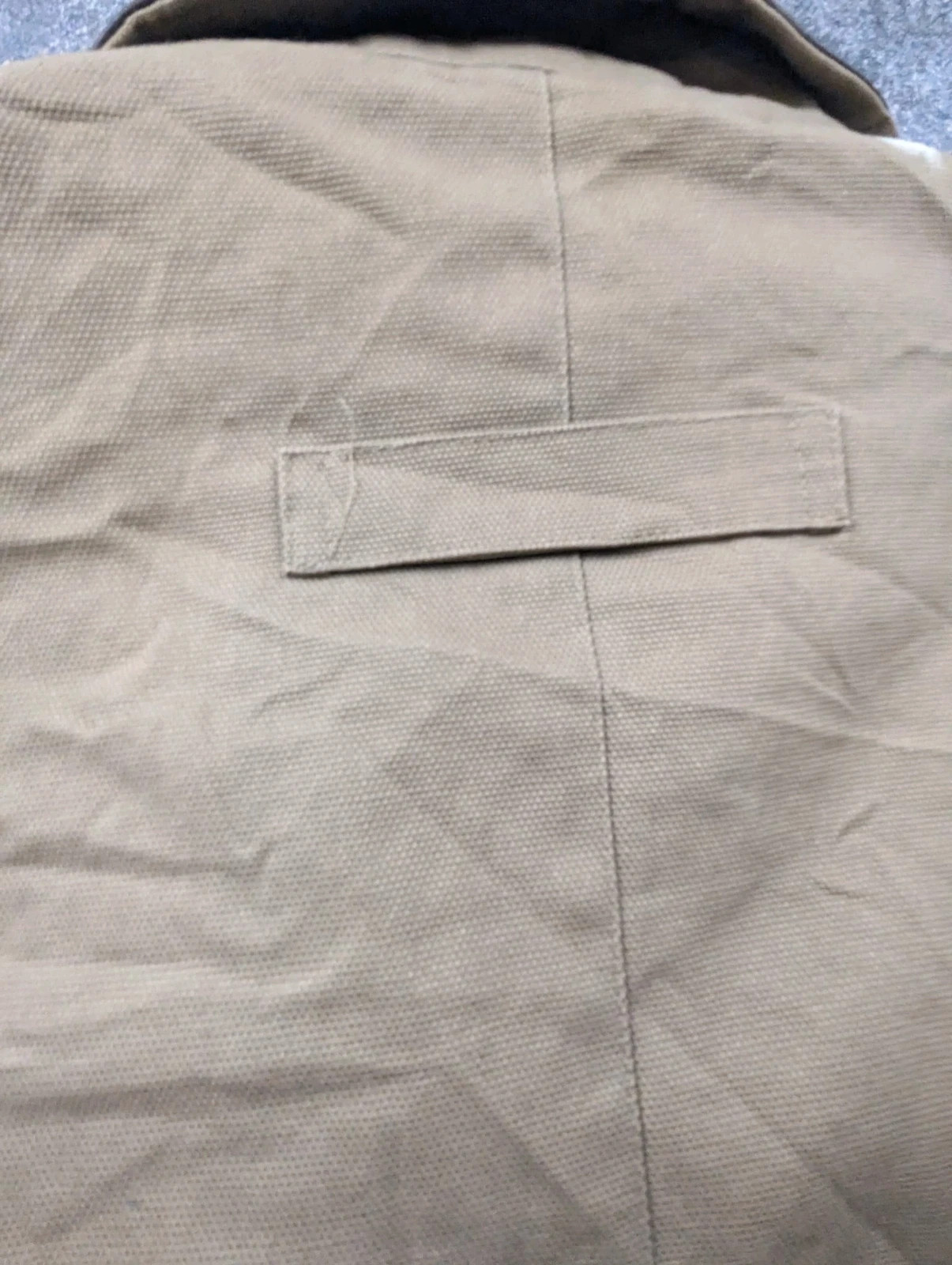 Veste Workwear Beige XL Field Jacket Utility Canvas Col Cuir Marron 100% Coton – WORKWEAR – taille XL 5