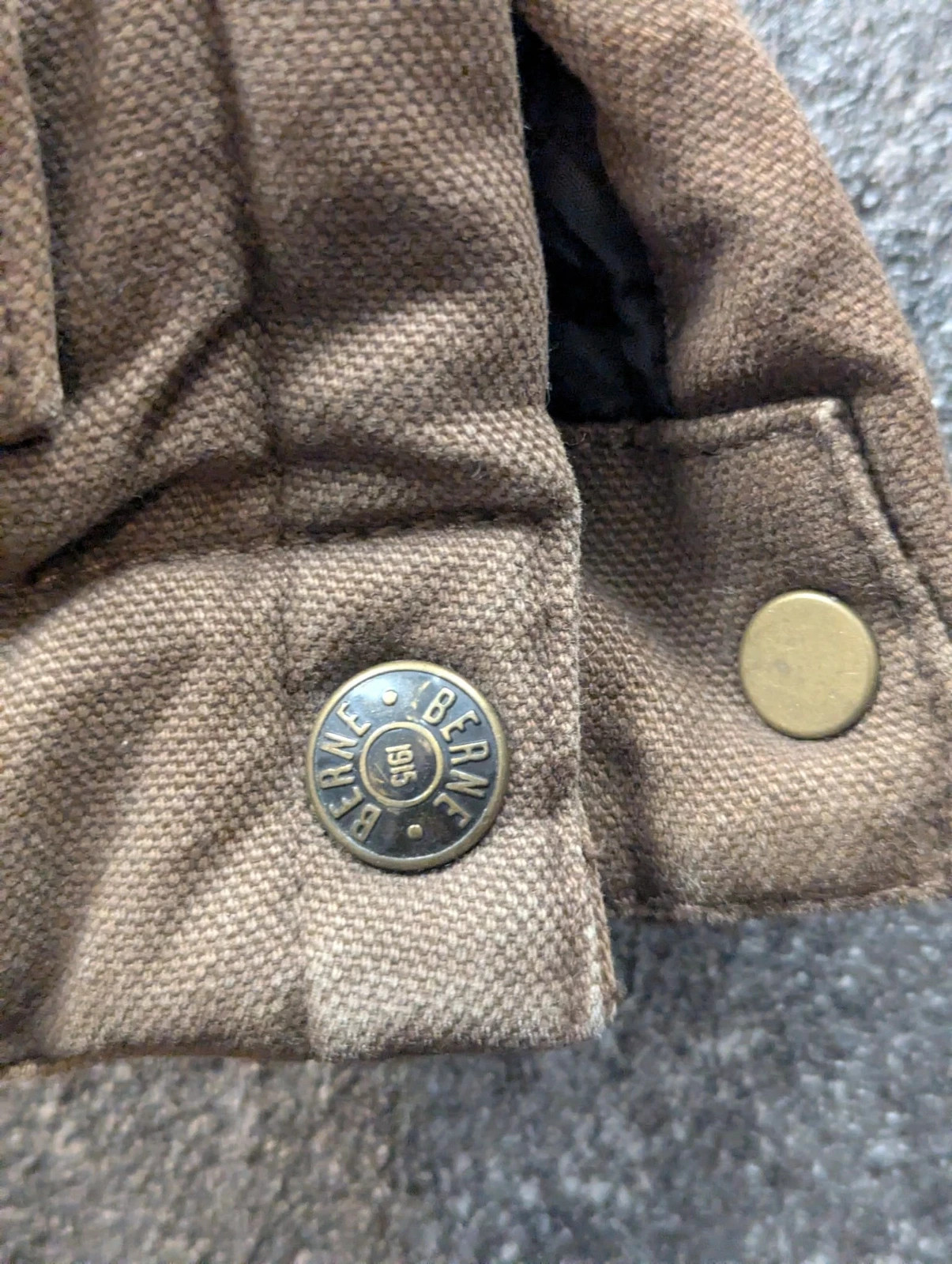 Veste Berne Workwear L Tall oversize XL marron Duck Canvas Chore Jacket US – WORKWEAR – taille L 3