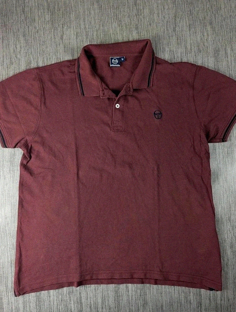Polo Sergio Tacchini bordeaux – Taille M – Sergio Tacchini – taille M
