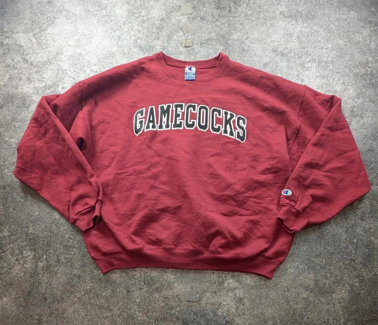 Champion Gamecocks Xxl vintage – sweat collegiate Usa bordeaux Ncaa sportswear 90s Y2K – Champion – taille XXL 2