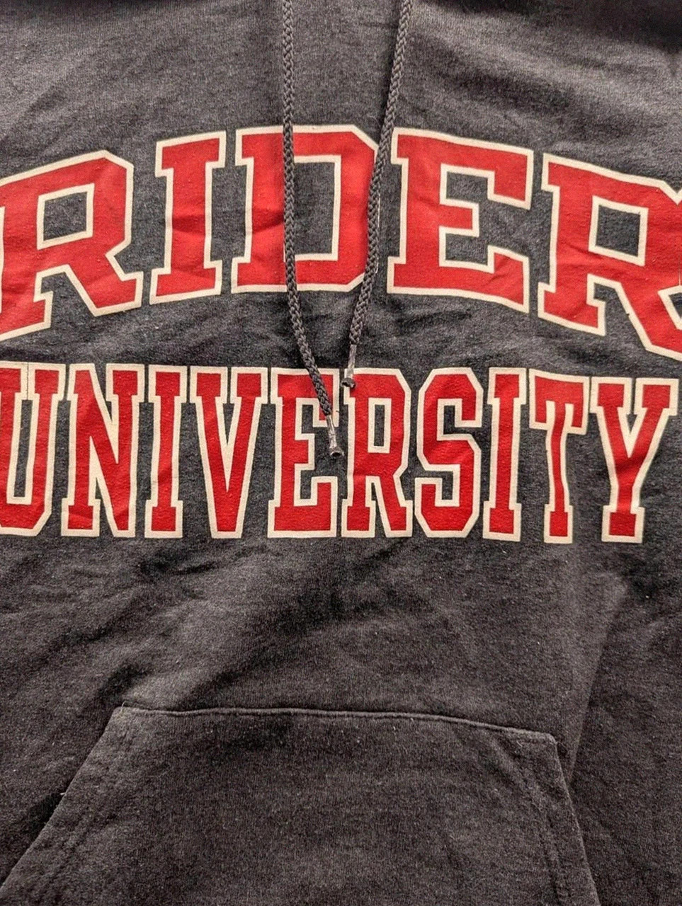 Sweat à capuche Champion Rider University, gros logo college Us imprimé, style universitaire vintage – Champion – taille S 4