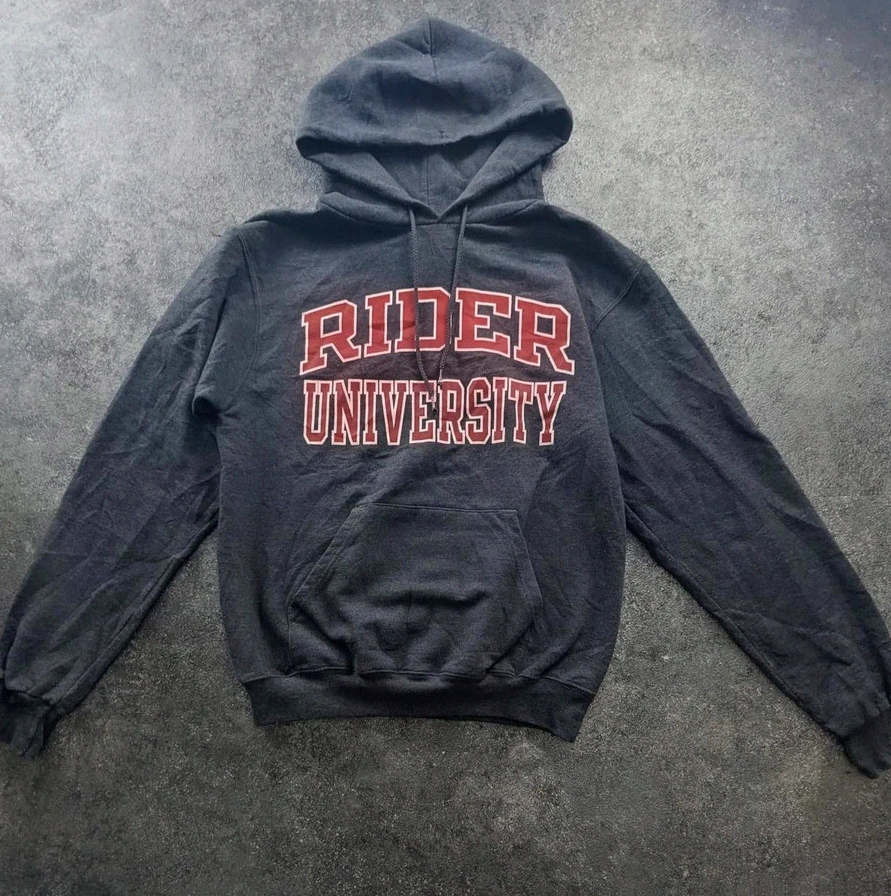 Sweat à capuche Champion Rider University, gros logo college Us imprimé, style universitaire vintage – Champion – taille S