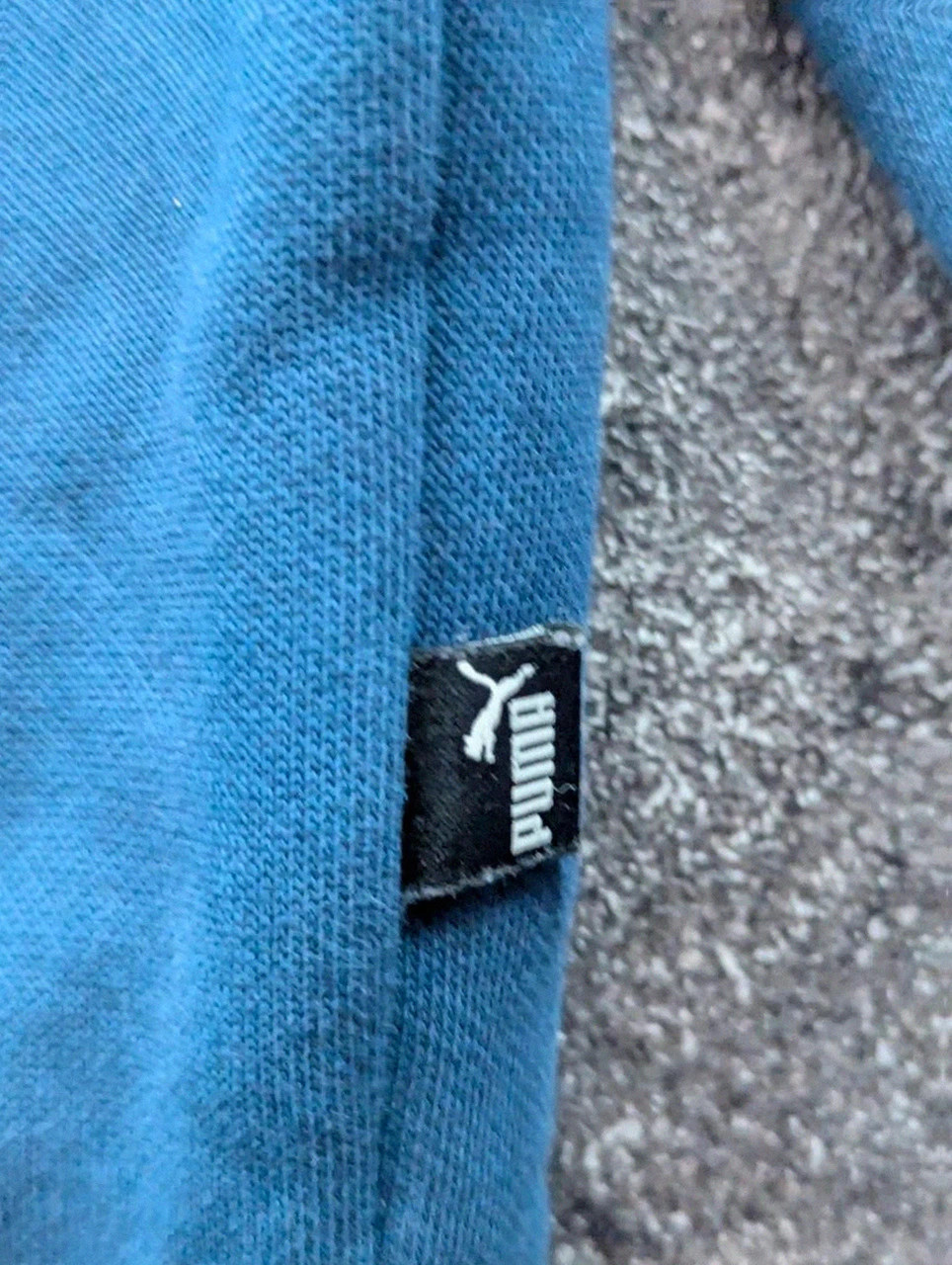 Puma Sportswear hoodie M bleu marine – sweat à capuche logo rétro streetwear – adidas – taille M 5