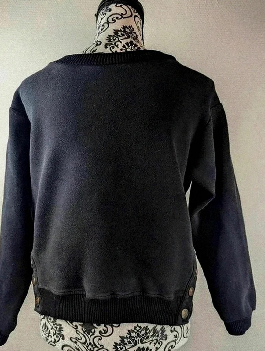 Sweat Maje noir brodé “Dream Tomorrow” taille 1 (équiv. S) – Maje – taille S / 36 / 8 3