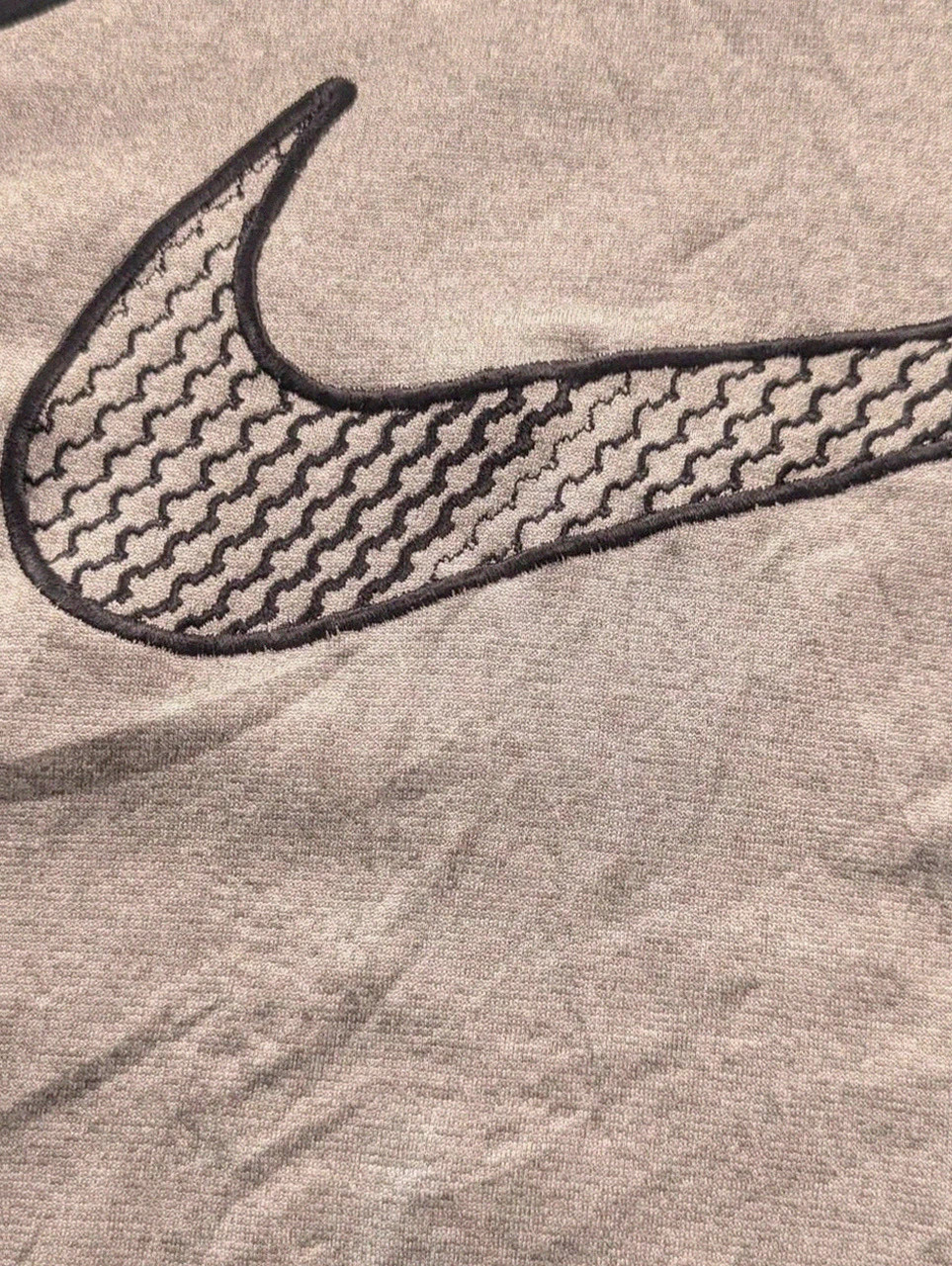 Sweat à capuche Nike Therma Fit gris hoodie swoosh brodé sport streetwear M – Nike – taille M 3