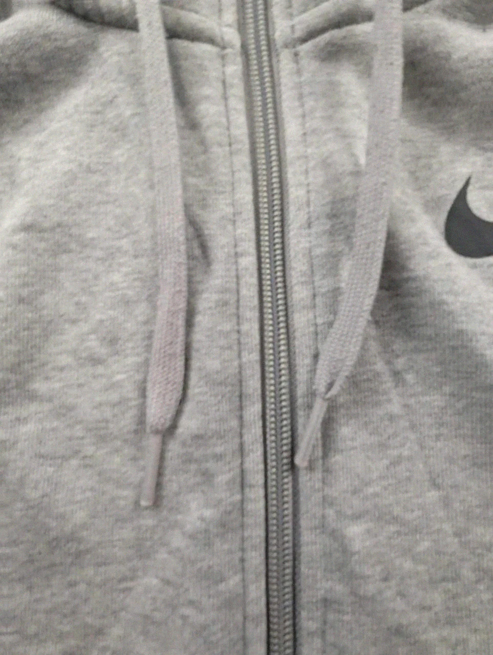 Nike hoodie zippé gris dri-fit S/M sweat capuche sport streetwear – Nike – taille S 5