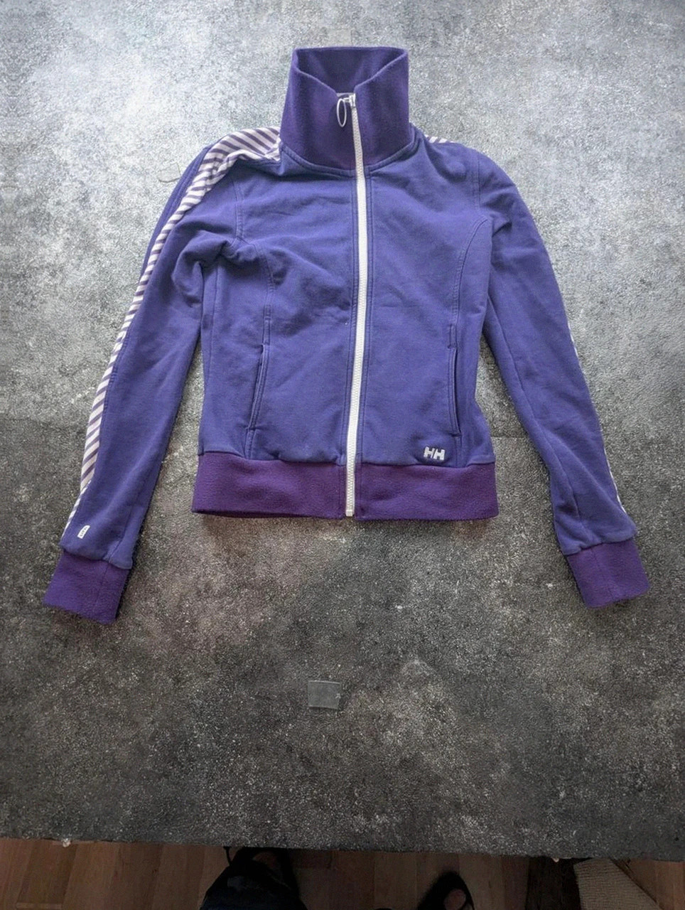 Helly Hansen Veste Zippée Femme Violet Vintage Xs Sweat Jacket Outdoor Sportswear vintage – Helly Hansen – taille XXS / 32 / 4 2
