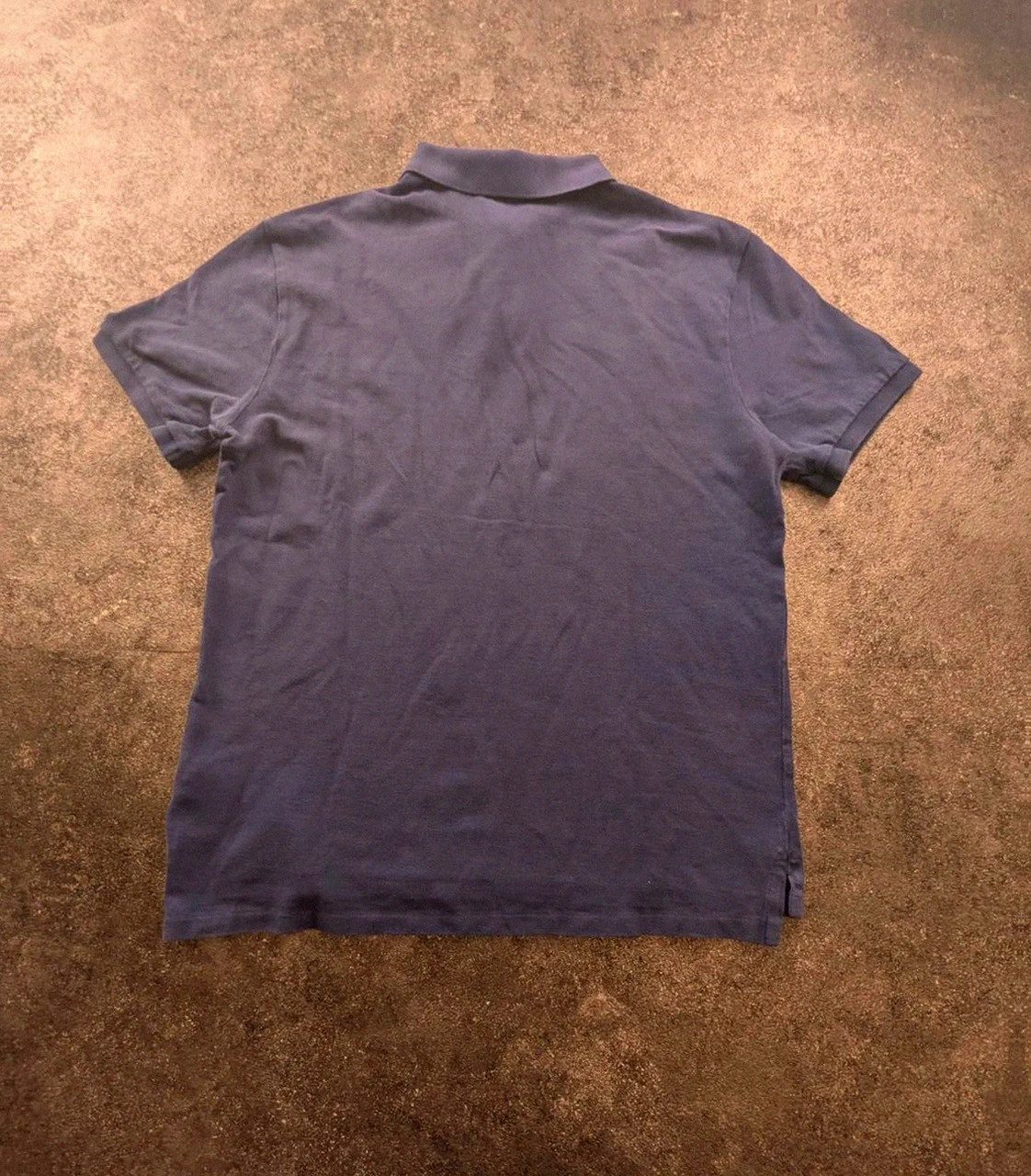 Polo Ralph Lauren violet bleu slim fit logo brodé coton premium homme L – Ralph Lauren – taille L 2