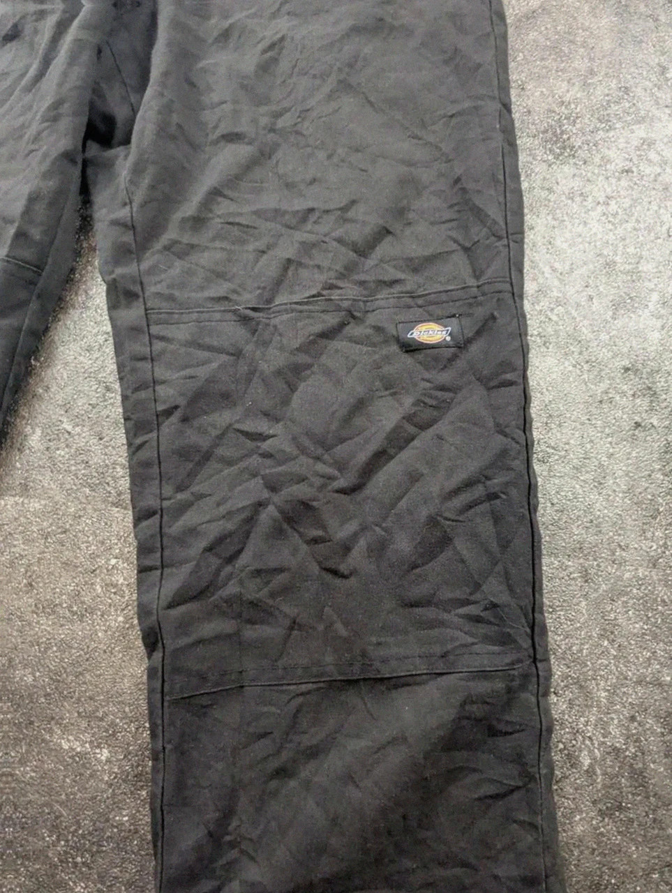 Dickies Flex Regular Fit Pantalon Workwear Cargo Noir W32 L32 double knee – Dickies – taille M 3