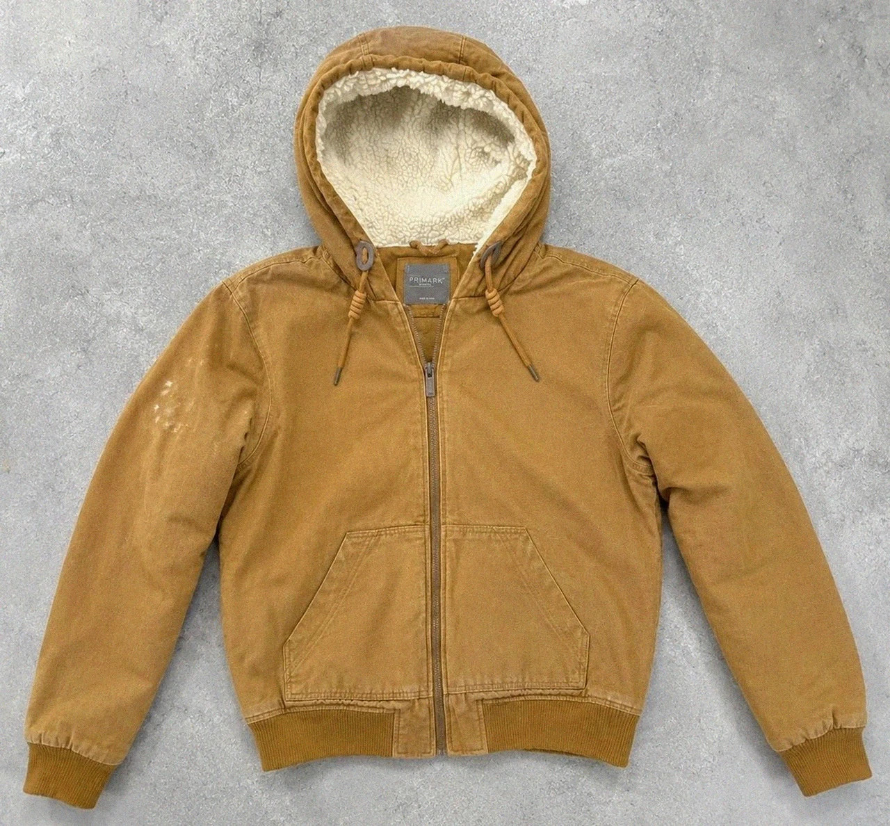 Veste Primark Marron Active Jacket Style Carhartt Workwear Sherpa M Canvas – WORKWEAR – taille M