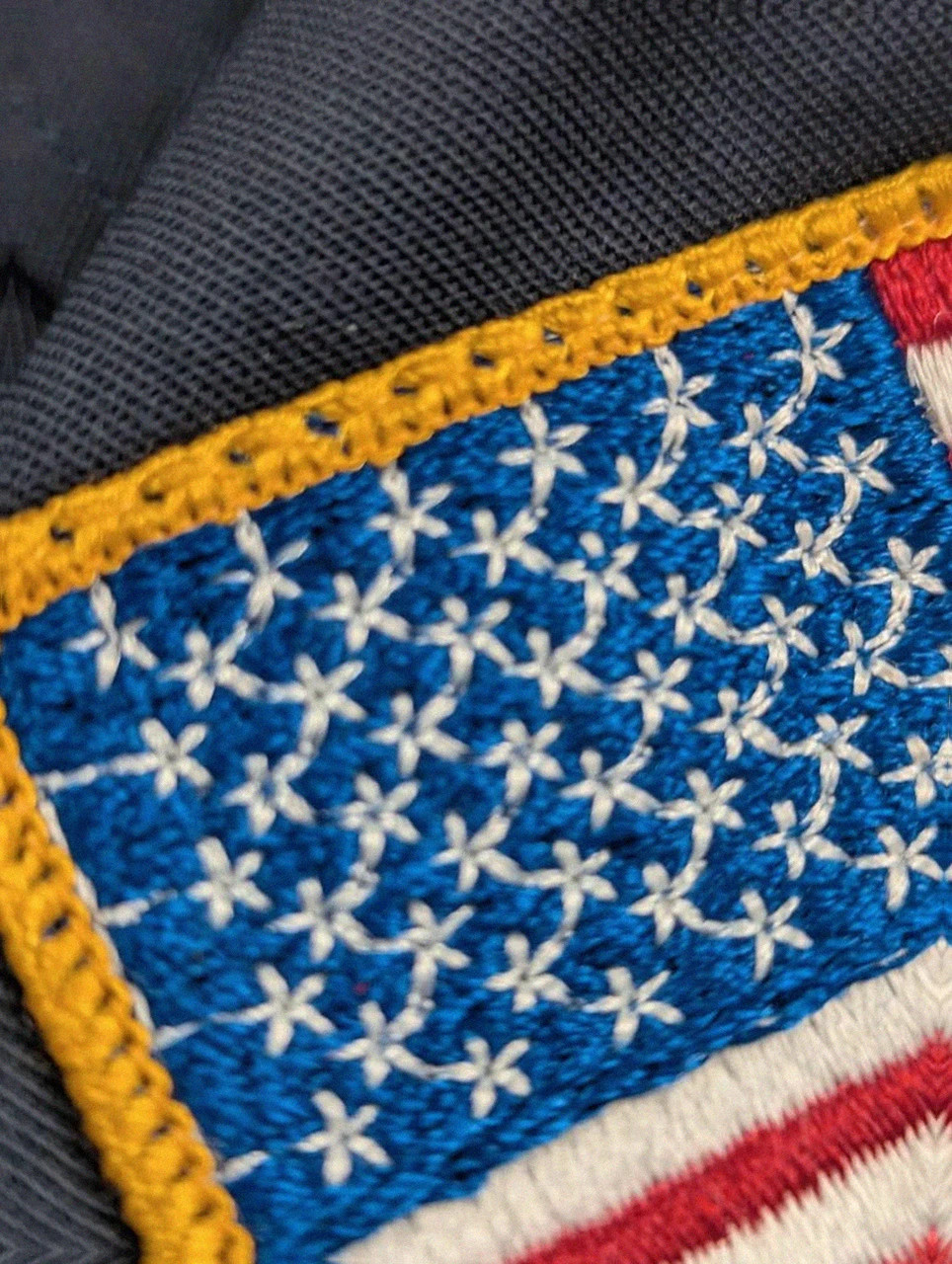 Veste Riverside Workwear Flexbac 42 M Usa Vintage American Flag Patch Martin Brower Company – Riverside – taille M 5