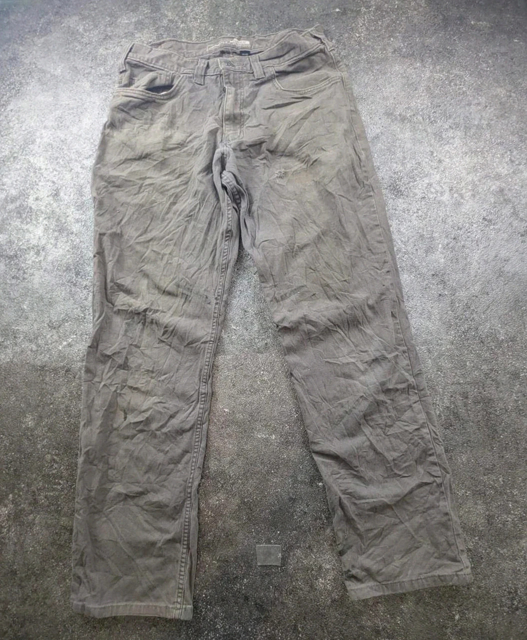 Carhartt Carpenter Workwear Gris Faded Relaxed Fit W32 L32 Pantalon Cargo Utility Homme M – Carhartt – taille M 3