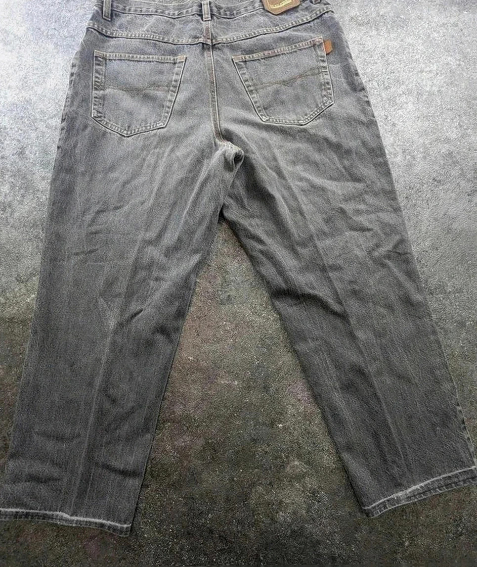 Jean Duty Free gris vintage homme taille Xl Xxl 58 denim straight fit streetwear workwear utilitaire – Vintage Dressing – taille XXL 2