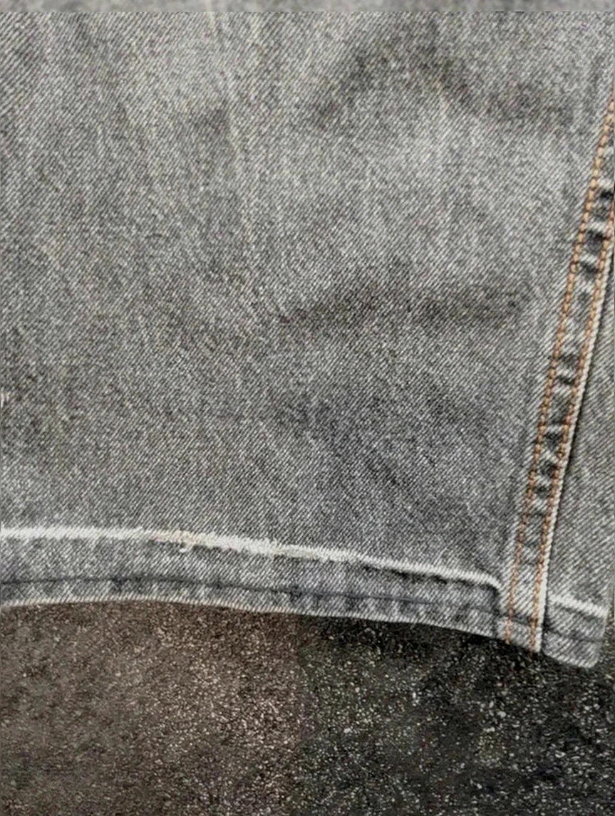 Jean Duty Free gris vintage homme taille Xl Xxl 58 denim straight fit streetwear workwear utilitaire – Vintage Dressing – taille XXL 5
