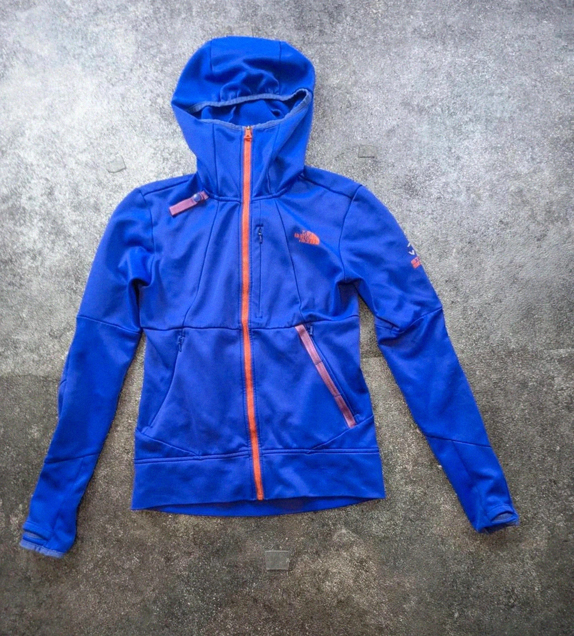 The North Face Steep Series Softshell Femme Xs Bleu Capuche Polaire Outdoor Ski – The North Face – taille XS / 34 / 6 2