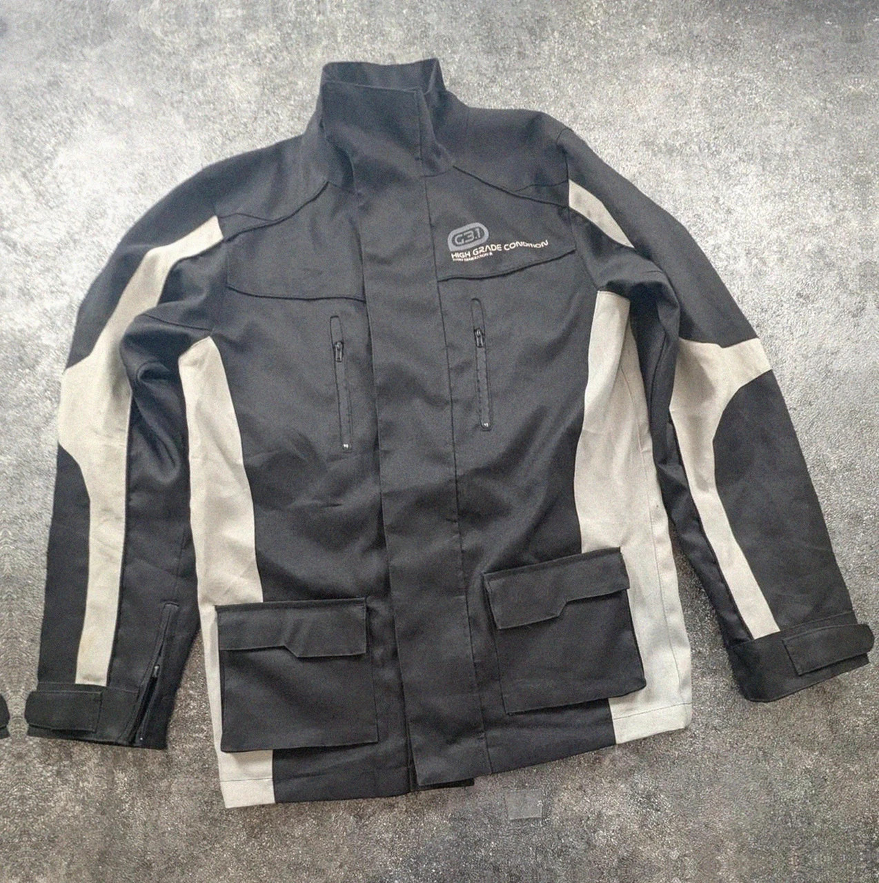 Veste moto Athl Sport G3.1 textile touring noir gris biker scooter taille M – ATHL SPORT – taille M 2