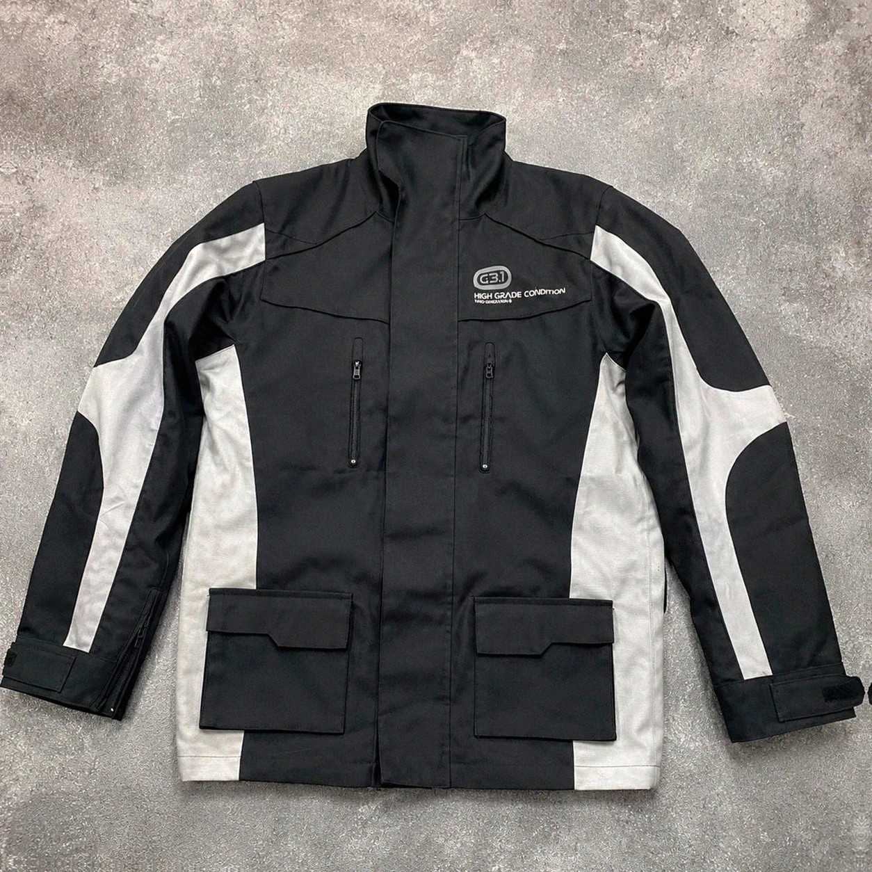 Veste moto Athl Sport G3.1 textile touring noir gris biker scooter taille M – ATHL SPORT – taille M