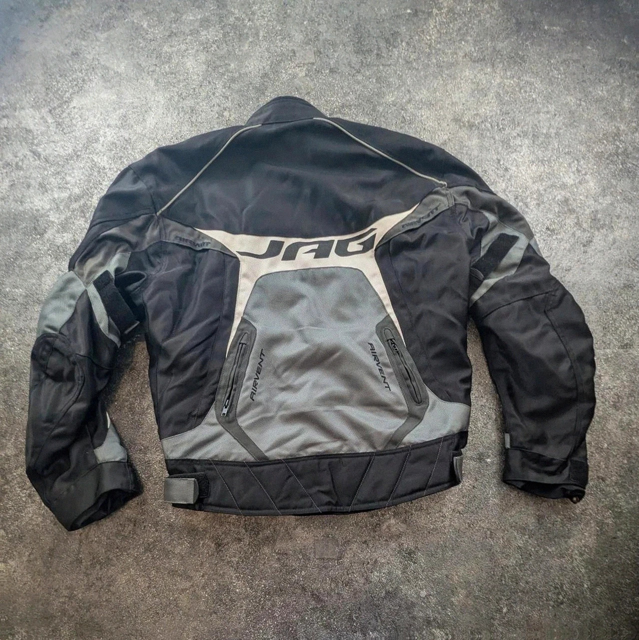 Veste moto Jag Airvent Spider noir gris textile biker touring taille 52/42 L – Spider – taille L 2
