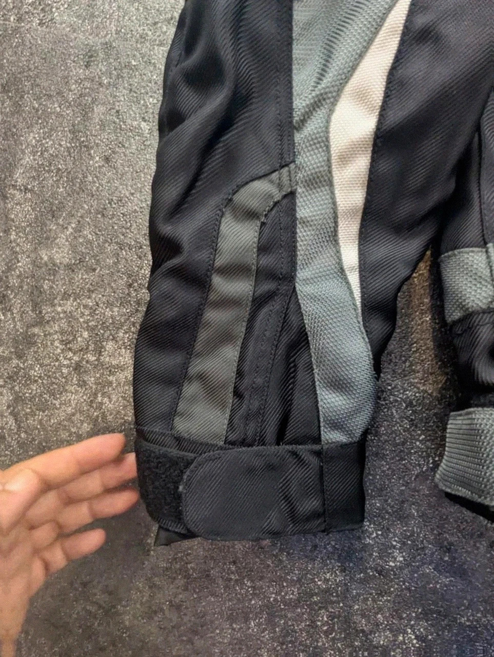 Veste moto Jag Airvent Spider noir gris textile biker touring taille 52/42 L – Spider – taille L 4