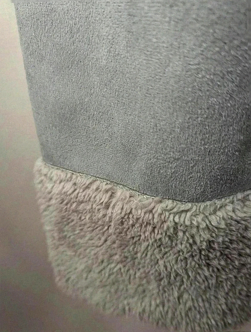 Manteau hivernal Laura di Sarpi très chaud doublé polaire gris pilou pilou – femme – Laura di Sarpi – taille L / 40 / 12 4