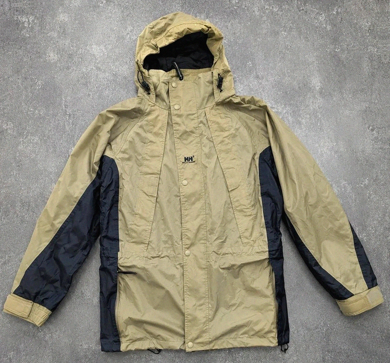 🧥 Helly Hansen Veste Imperméable Coupe-Vent Outdoor à Capuche Kaki Noir Xs