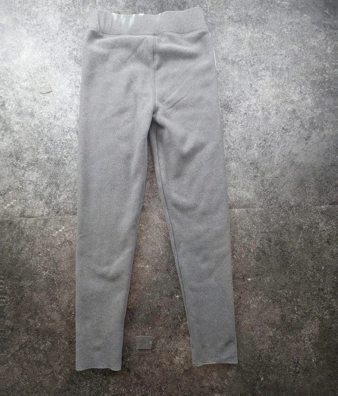 Chantal Thomass Legging Polaire Gris Cœur Brodé S/M – Doublure Sherpa Chaud Hiver Cocooning – Chantal Thomass – taille S / 36 / 8 2