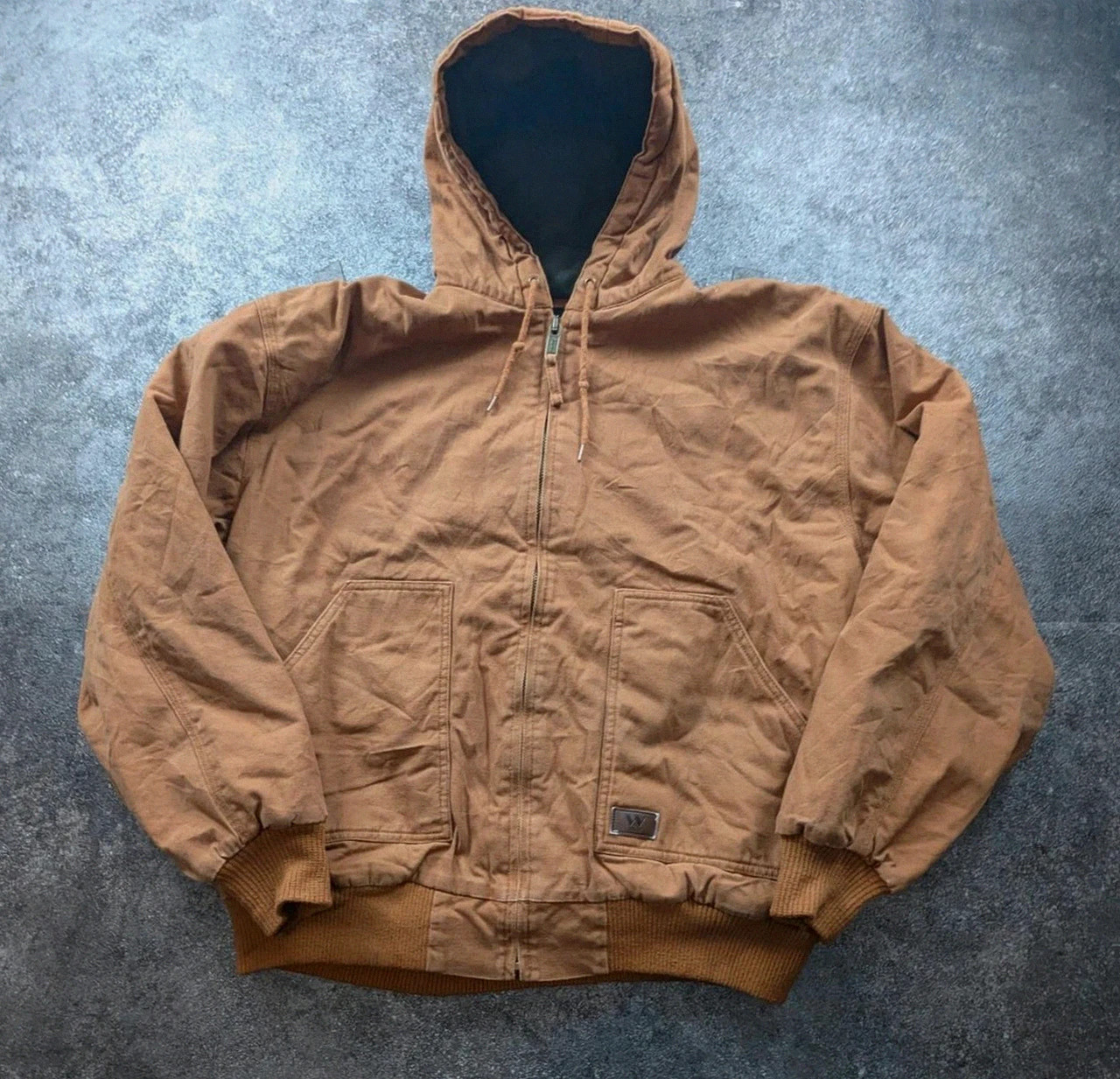 Walls Zero-Zone XXL veste Workwear Canvas Active Jacket Capuche Camel Vintage – Walls – taille XXL 2